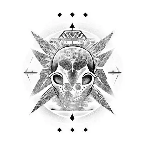 Signo geminis tattoo design idea