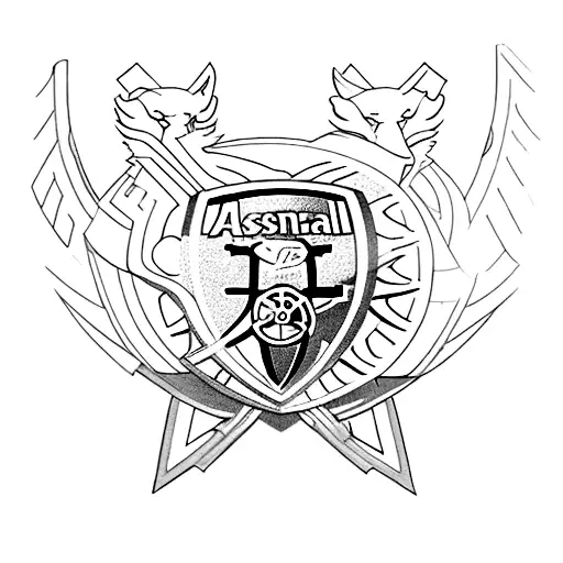 arsenal tattoo design idea