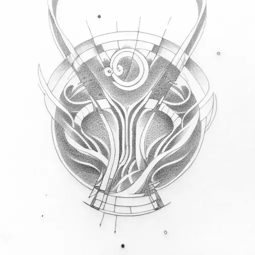 mobius strip tattoo design idea