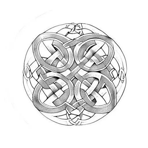 Celtic Knot tattoo design idea