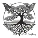 Carl Jung Tree Of life tattoo tattoo design idea
