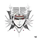 itachi uchiha tattoo design idea