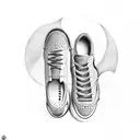 soccer shoes tattoo design idea