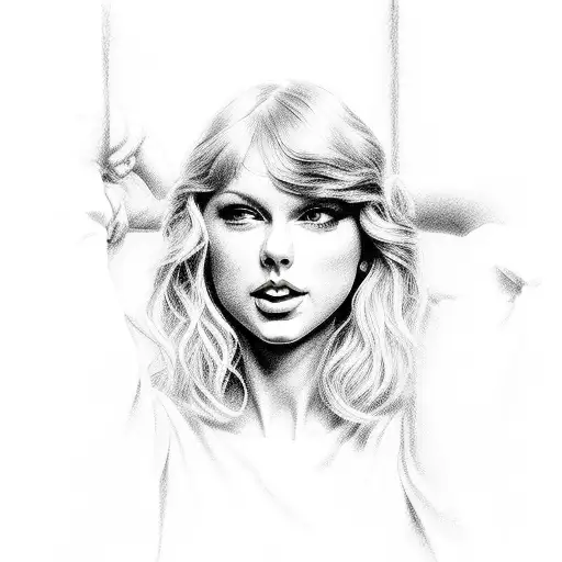 Taylor swift  tattoo design idea