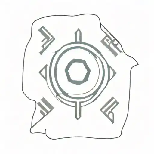 South Korean Flag tattoo design idea