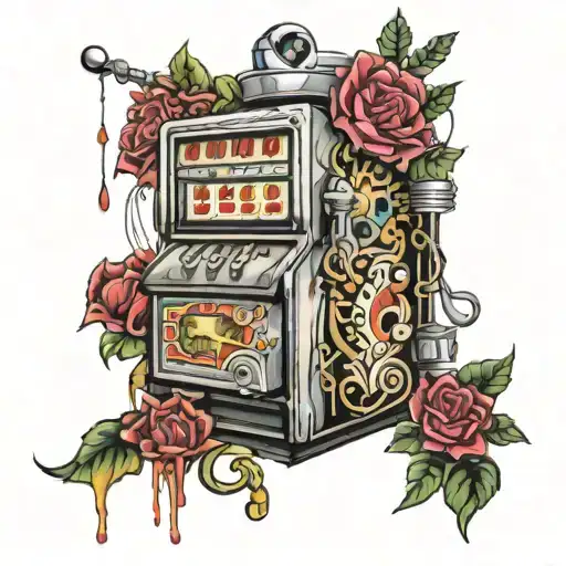 Stop playing slot machines. tattoo design idea