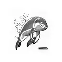 orca tattoo design idea