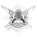 orca tattoo design idea