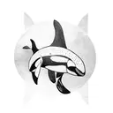 orca tattoo design idea