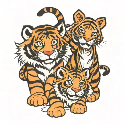 hobbes and tigger tattoo design idea