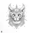 home coordinate tattoo design idea