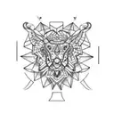 home coordinate tattoo design idea