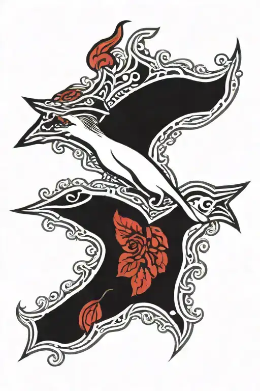 sin of lust tattoo design idea