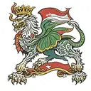 Hungarian flag tattoo design idea