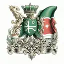 Hungarian flag tattoo design idea