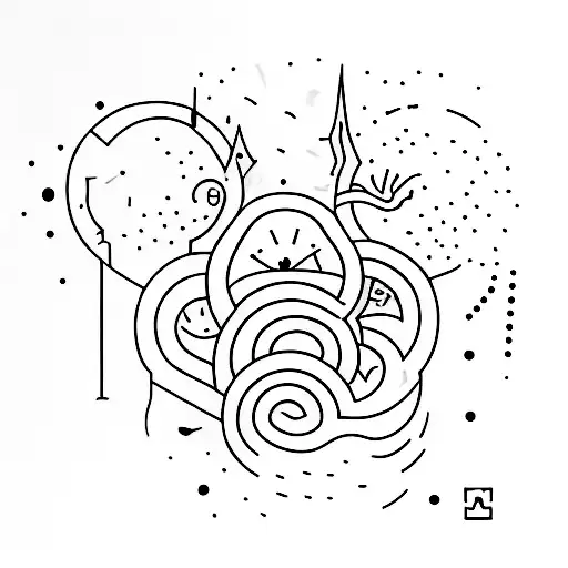 we live we love we lie tattoo design idea