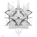 star wars, marvel, dc comics tattoo design idea