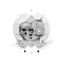 "2nd of 3" and "My brother & Sister's keeper tattoo design idea