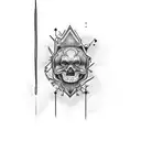 "2nd of 3" and "My brother & Sister's keeper tattoo design idea