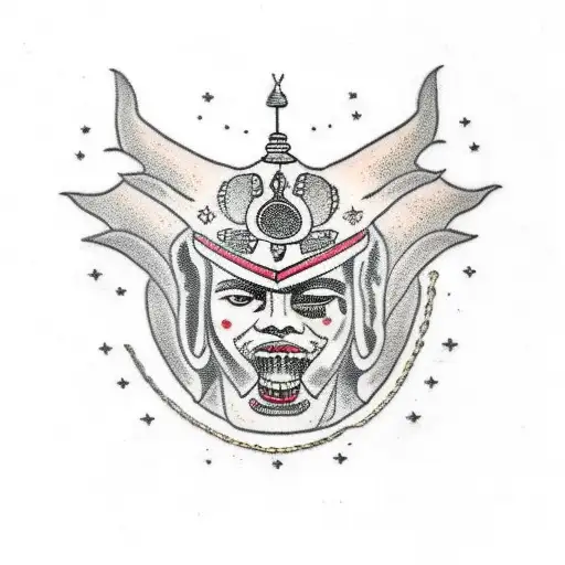 History of Ashoka for leg tattoo design idea