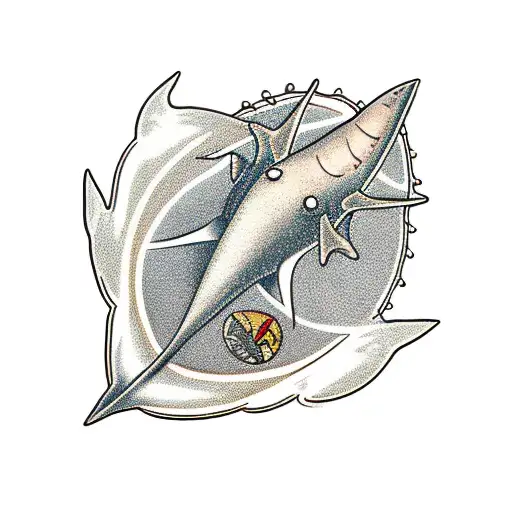 stingray tattoo design idea