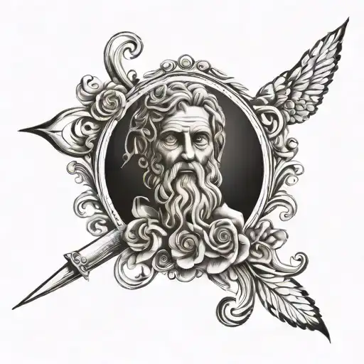 The Greek meaning of spoken word tattoo design idea