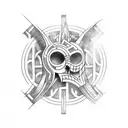 Norse mythology tattoo design idea