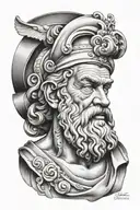 Socrates tattoo tattoo design idea