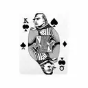 playing card joker tattoo design idea