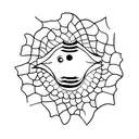 Swimmer silhouette tattoo design idea