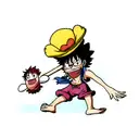 Brook one piece tattoo design idea