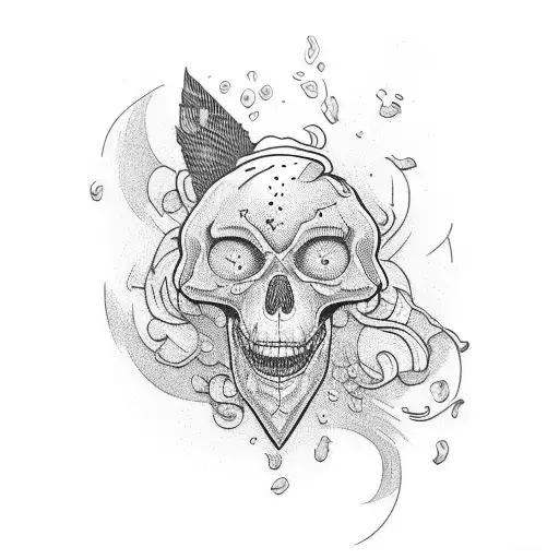 alcohol  tattoo design idea