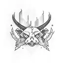 alcohol  tattoo design idea