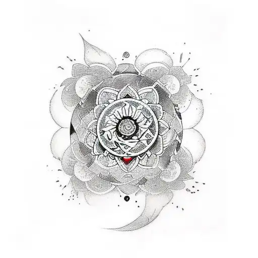 Chakra tattoo design idea