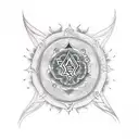 Chakra tattoo design idea
