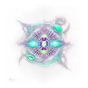 pulsar tattoo design idea