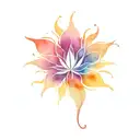 energy, expansion, life, yoga tattoo design idea