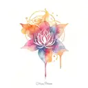 energy, expansion, life, yoga tattoo design idea