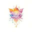 energy, expansion, life, yoga tattoo design idea
