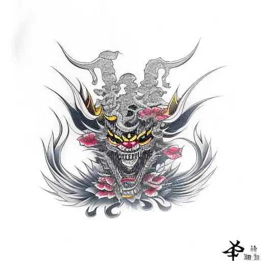 shinigami tattoo design idea