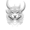 believe in choas  tattoo design idea