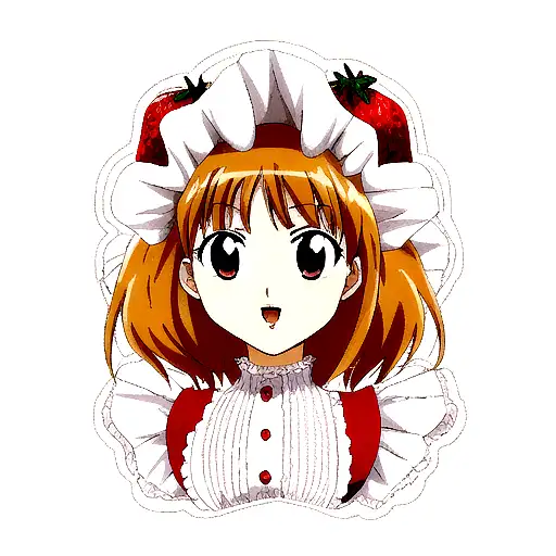 strawberry tattoo design idea