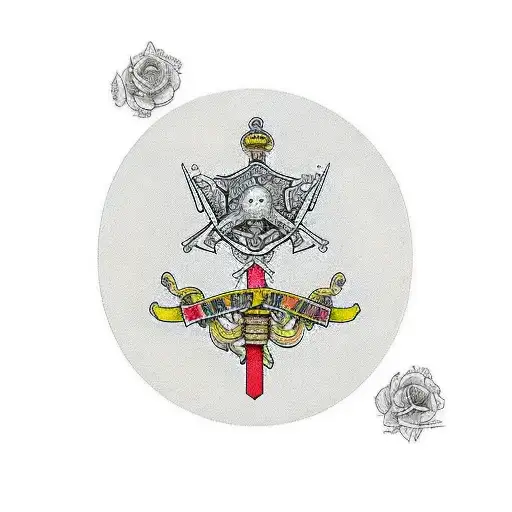 Roman numerals of May 9 2006, and twin brother design  tattoo design idea