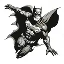 DC characters  tattoo design idea
