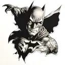 DC characters  tattoo design idea