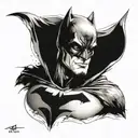 DC characters  tattoo design idea