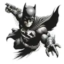 DC characters  tattoo design idea