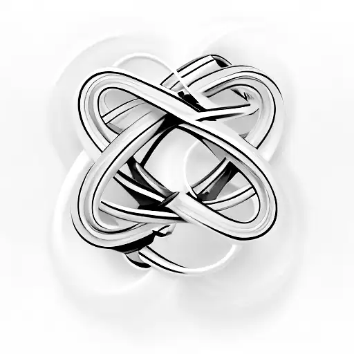 The tattoo features a sleek infinity symbol looping gracefully. Inside the loops, the name 'Shlomo' is written in a bold, elegant font, seamlessly integrated into the curves of the infinity symbol. Beneath the loops, the date '16.11.2023' is delicately incorporated, adding a personal touch to the design. This design captures the eternal memory of Shlomo and commemorates his life in a timeless and meaningful way tattoo design idea