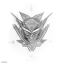 mana ray tattoo design idea