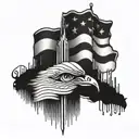 9/11 sexy slut tattoo design idea